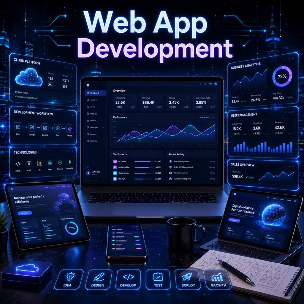 Startup web development services